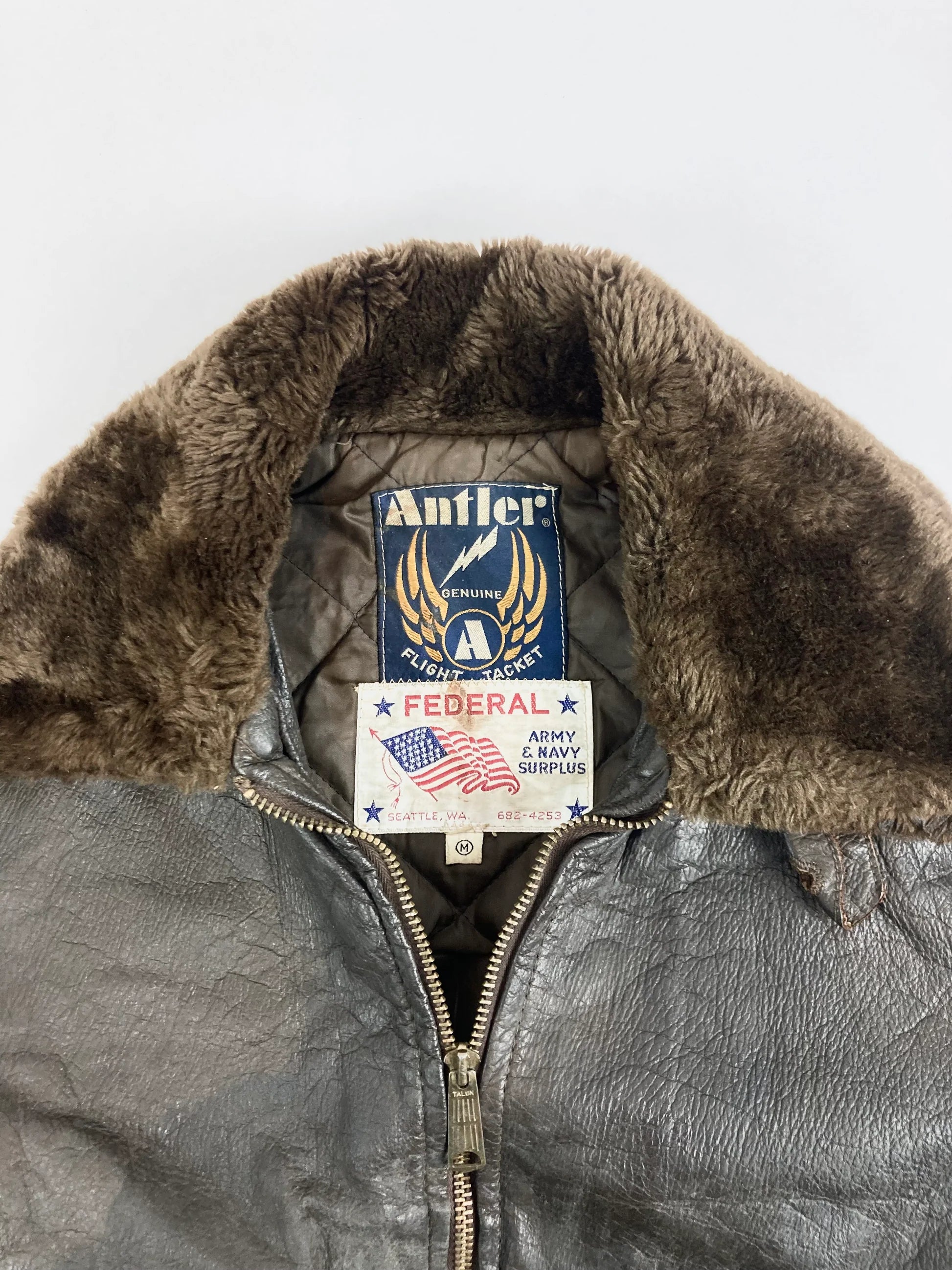 70s Antler US Flight jacket M