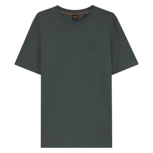 BOSS Tales Dark Green Cotton T-Shirt