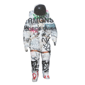 PS Paul Smith Black Print Graffiti Astronaut T-Shirt