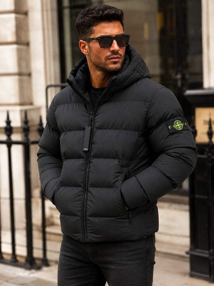 STONE ISLAND BLACK JACKET